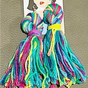 Colorful Tassel Earrings